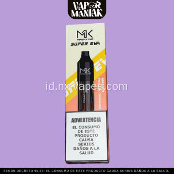 Topeng Super Eva 4000 Puff Disposable Vape